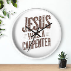 Jesus was a carpenter Wall Clock  - Korea  - StyleMZ