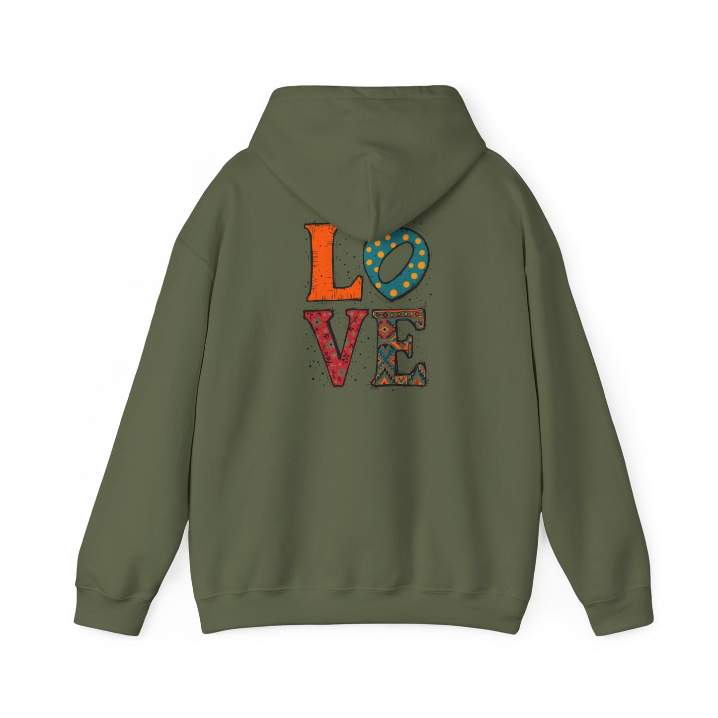 Love Unisex Heavy Blend™ Hooded Sweatshirt - StyleMZ