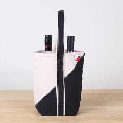 Contemporary Double Wine Tote for Stylish Gifting