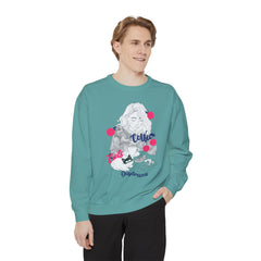 Korea -  Coffee Cats Daydreams Unisex Garment-Dyed Sweatshirt  - StyleMZ