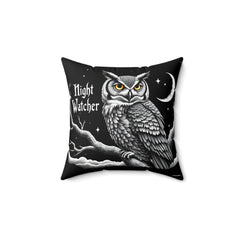 StyleMZ - Almohada cuadrada de poliéster hilado Night watcher - StyleMZ 