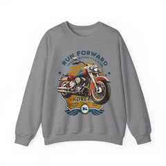 Run forward Unisex Heavy Blend™ Crewneck Sweatshirt  - StyleMZ