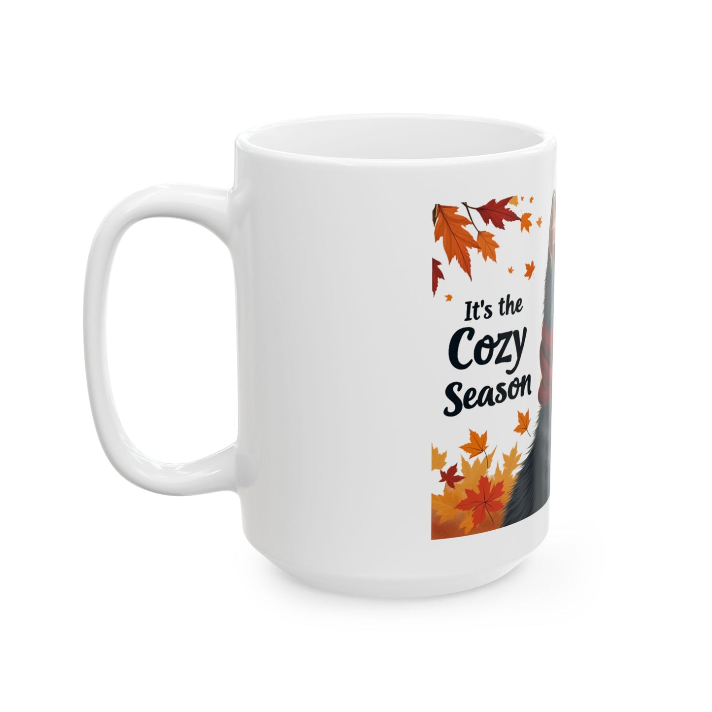 Embrace the chill Ceramic Mug, (11oz, 15oz) - StyleMZ - Stylemz