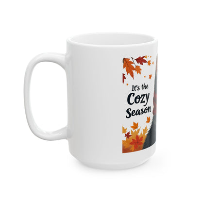 Embrace the chill Ceramic Mug, (11oz, 15oz) - StyleMZ - Stylemz