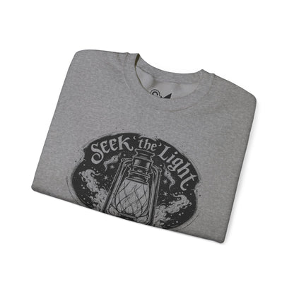 Seek the light Unisex Heavy Blend™ Crewneck Sweatshirt - StyleMZ