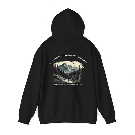 Not All Who Wander Are Lost Unisex Heavy Blend™ Hooded Sweatshirt - StyleMZ - Stylemz