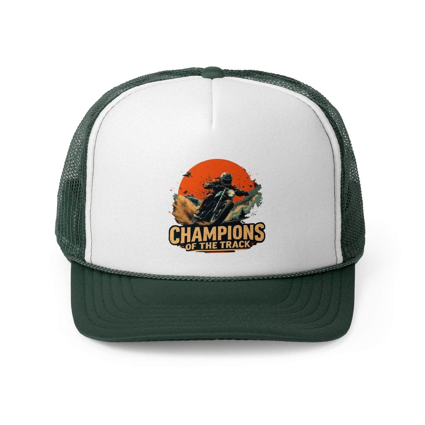 Champions of the Track Trucker Caps - StyleMZ