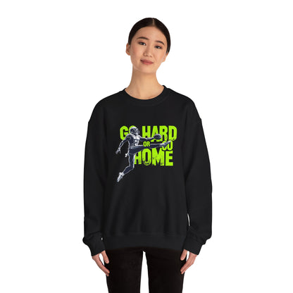 Go hard or go home Unisex Heavy Blend™ Crewneck Sweatshirt - StyleMZ