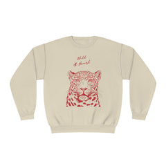 Korea -  Wild at heart Unisex NuBlend® Crewneck Sweatshirt  - StyleMZ