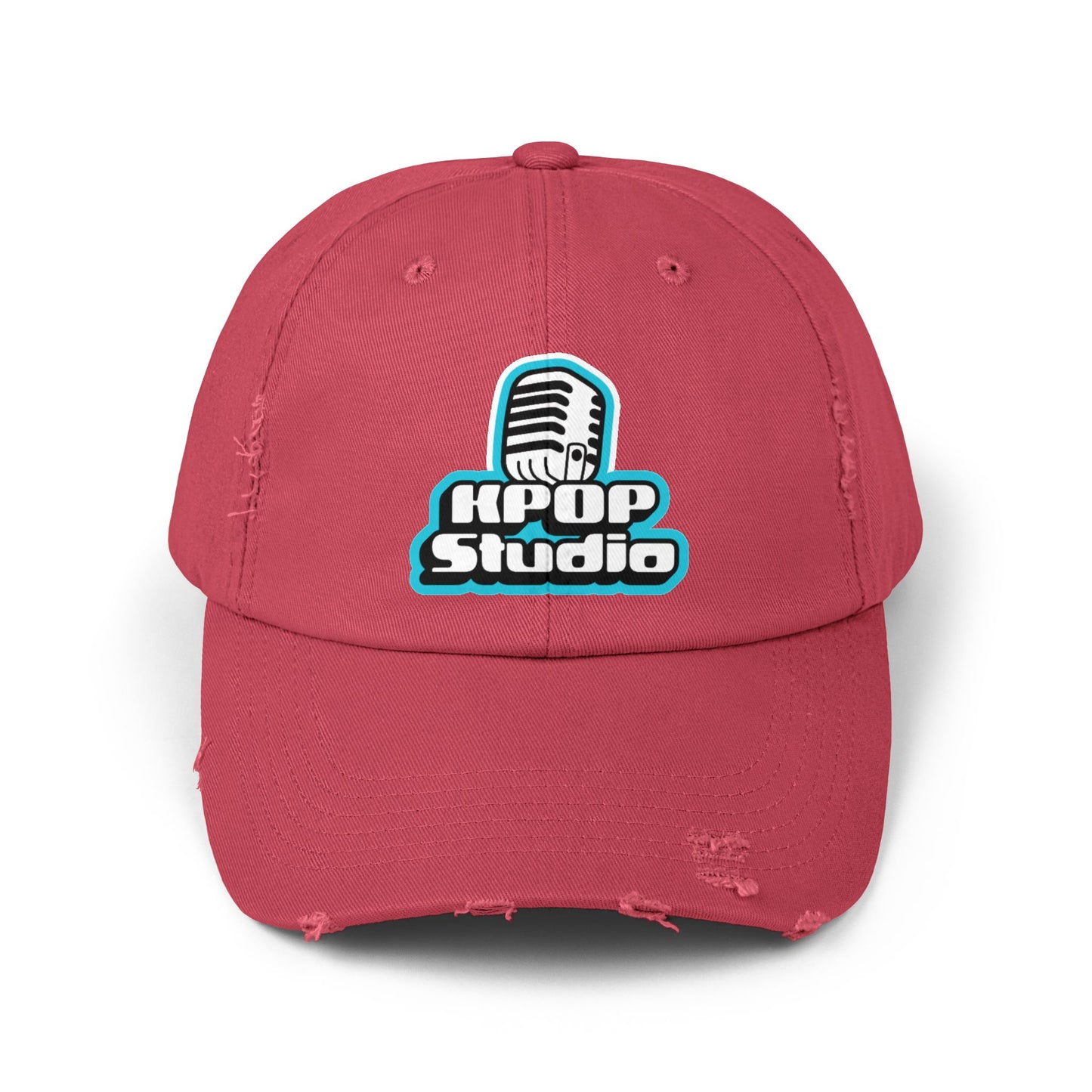 Korea -  KPOP Studio Unisex Distressed Cap  - StyleMZ