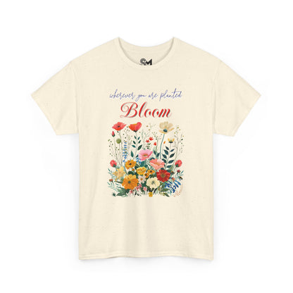 Bloom Unisex Heavy Cotton Tee - StyleMZ