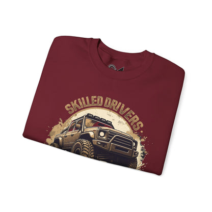 Skilled driver Unisex Heavy Blend™ Crewneck Sweatshirt - StyleMZ