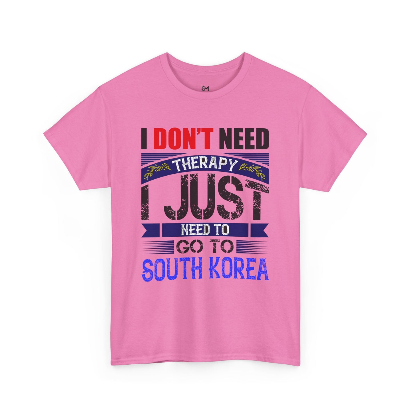 I just need to go to Korea Unisex Heavy Cotton Tee - Stylemz