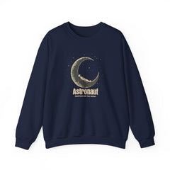 Korea -  Astronaut Resting on the Moon  Unisex Heavy Blend™ Crewneck Sweatshirt  - StyleMZ