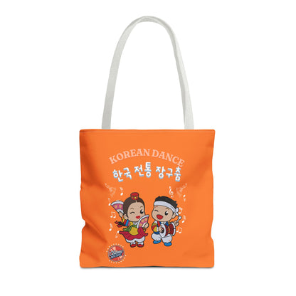 Korean traditional drum dance Tote Bag (AOP) - StyleMZ