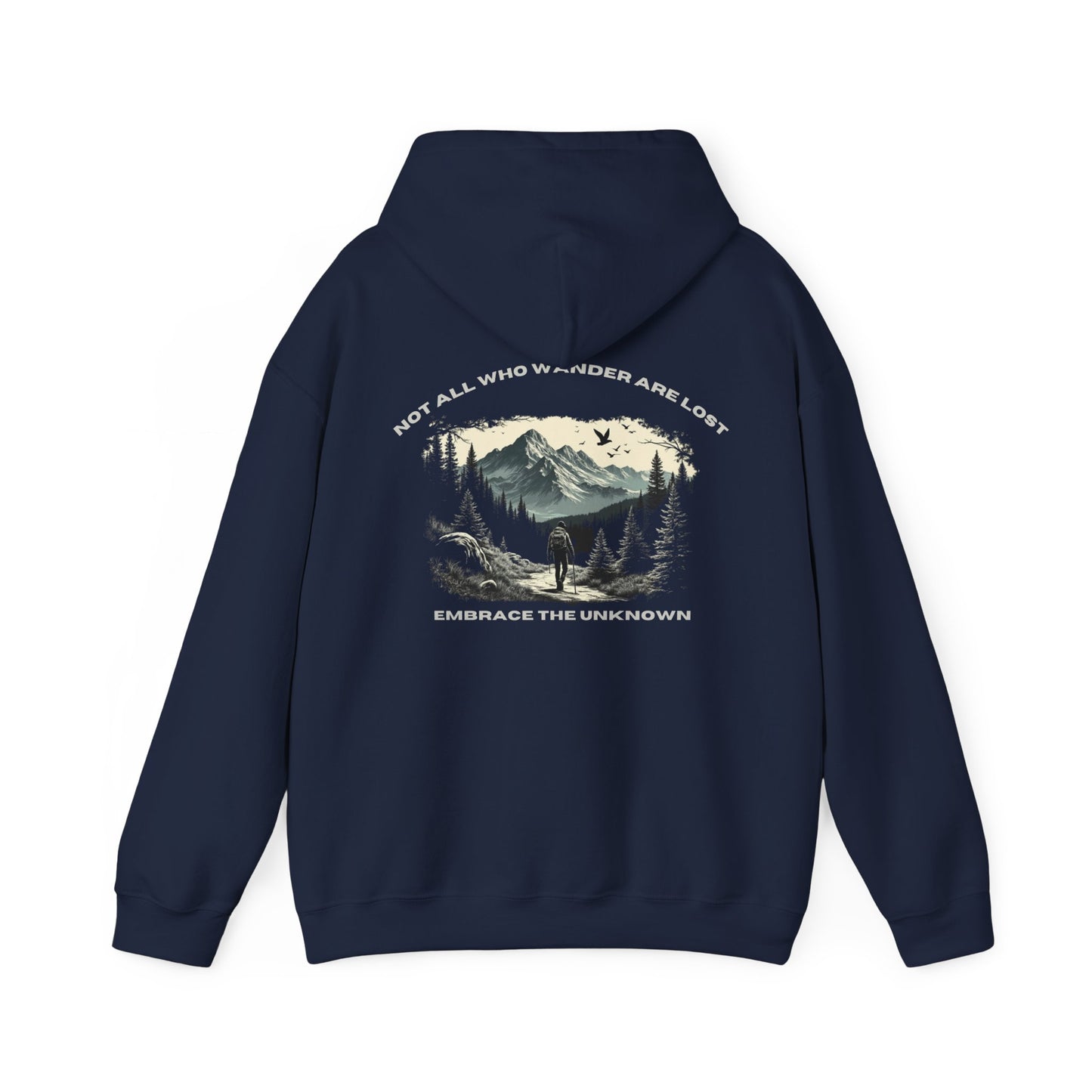 Not All Who Wander Are Lost Unisex Heavy Blend™ Hooded Sweatshirt - StyleMZ