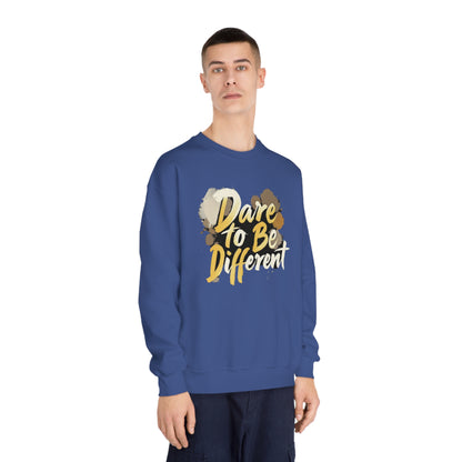 Dare to Be Different Unisex DryBlend® Crewneck Sweatshirt - StyleMZ-Stylemz