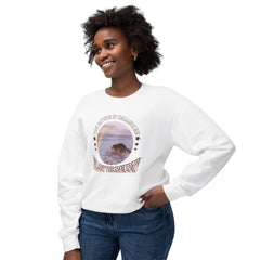 Korea -  Nature is calling me Unisex Lightweight Crewneck Sweatshirt  - StyleMZ