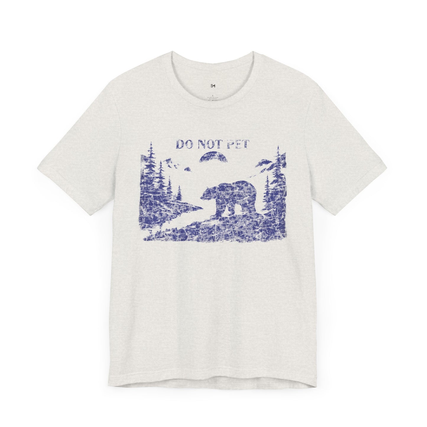 Adventure Awaits Bear Tee - Unisex Do Not Pet Graphic Shirt