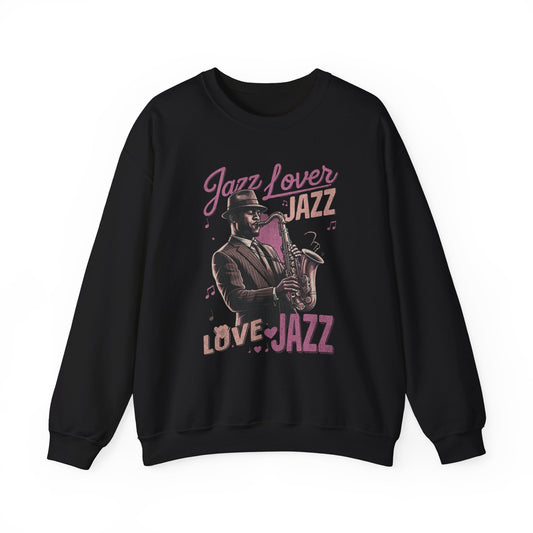 Love Jazz Unisex Heavy Blend™ Crewneck Sweatshirt - StyleMZ - Stylemz