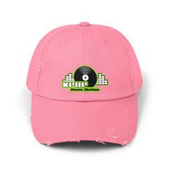 Korea -  KPOP Music Station Unisex Distressed Cap  - StyleMZ