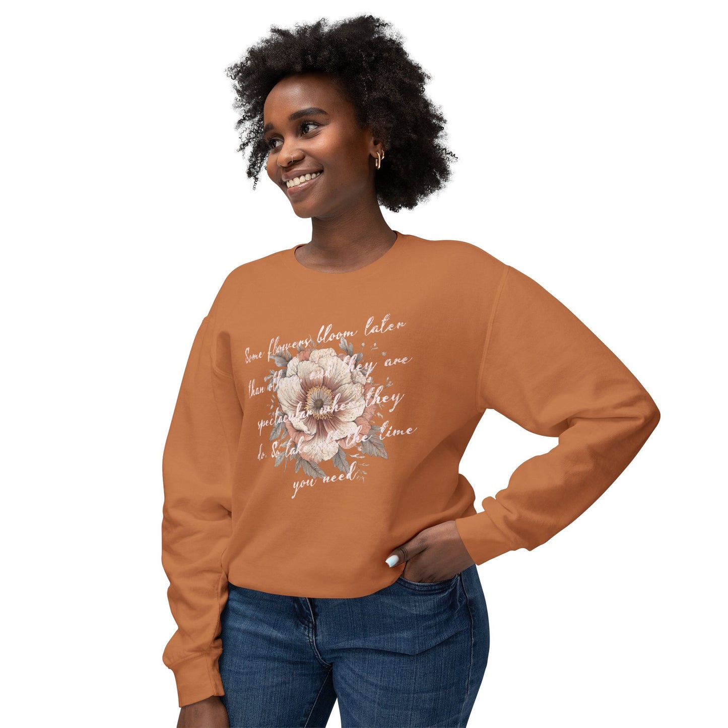 Korea -  Unisex Lightweight Crewneck Sweatshirt  - StyleMZ