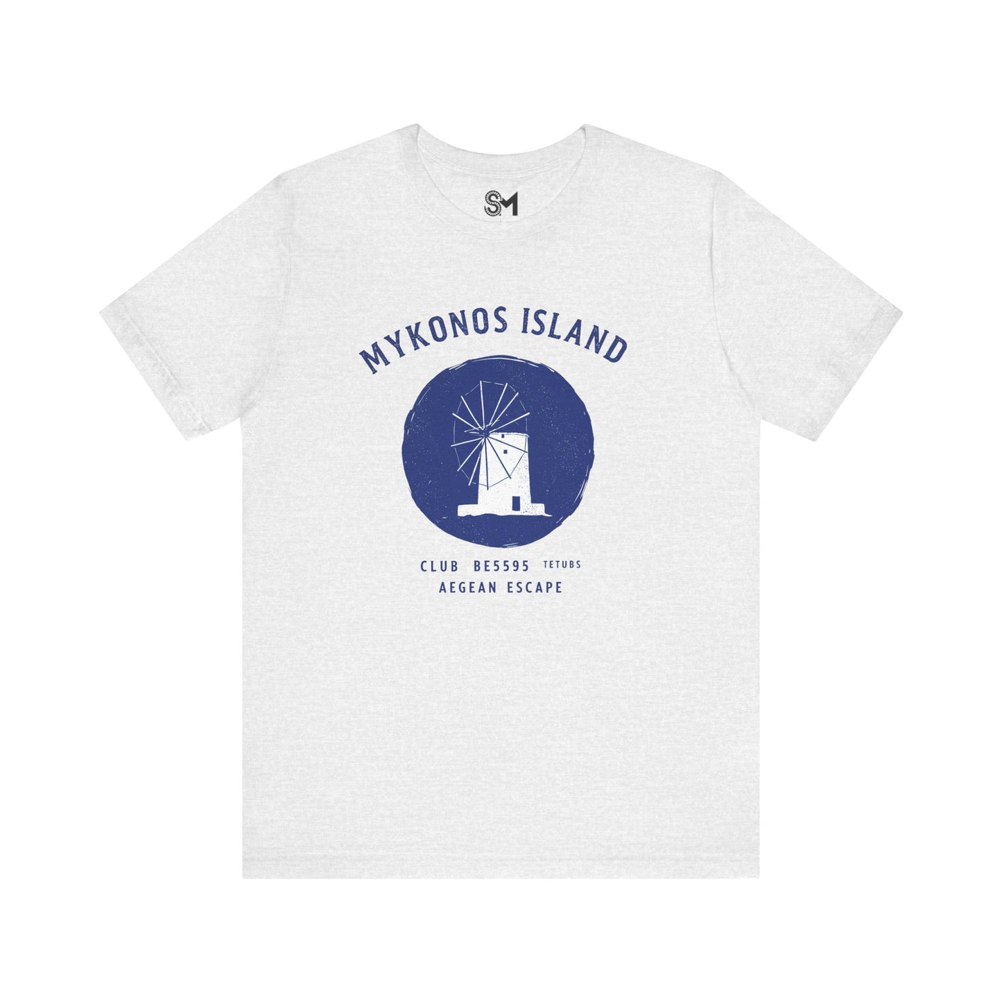 Mykonos Island Unisex Jersey Short Sleeve Tee