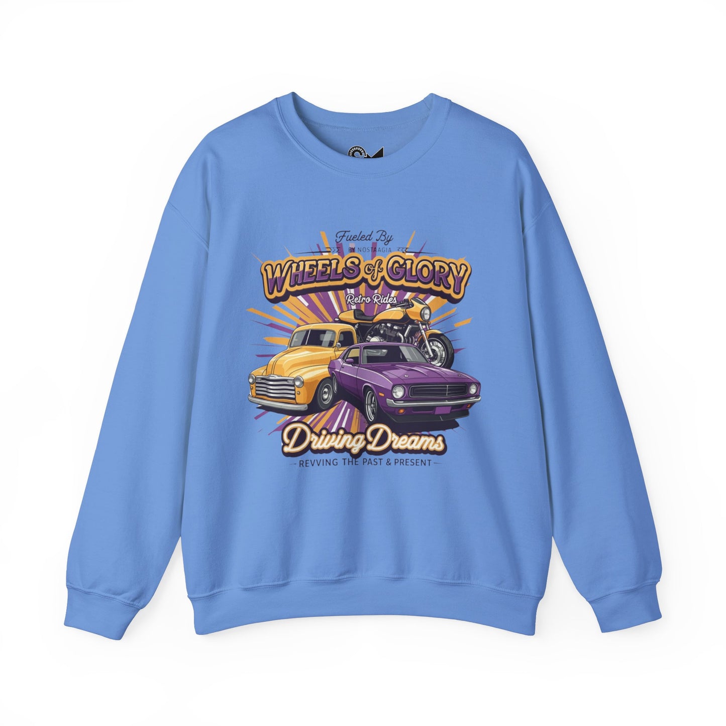 WHEELS OF GLORY Unisex Heavy Blend™ Crewneck Sweatshirt - StyleMZ