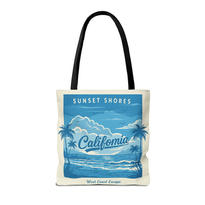 Sunset shores Tote Bag (AOP)