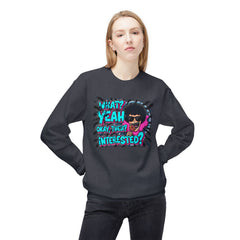 Interested? Unisex Midweight Softstyle Fleece Crewneck Sweatshirt  - Korea  - StyleMZ