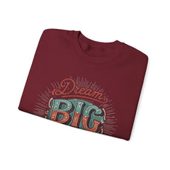 Korea -  Dream big Unisex Heavy Blend™ Crewneck Sweatshirt  - StyleMZ