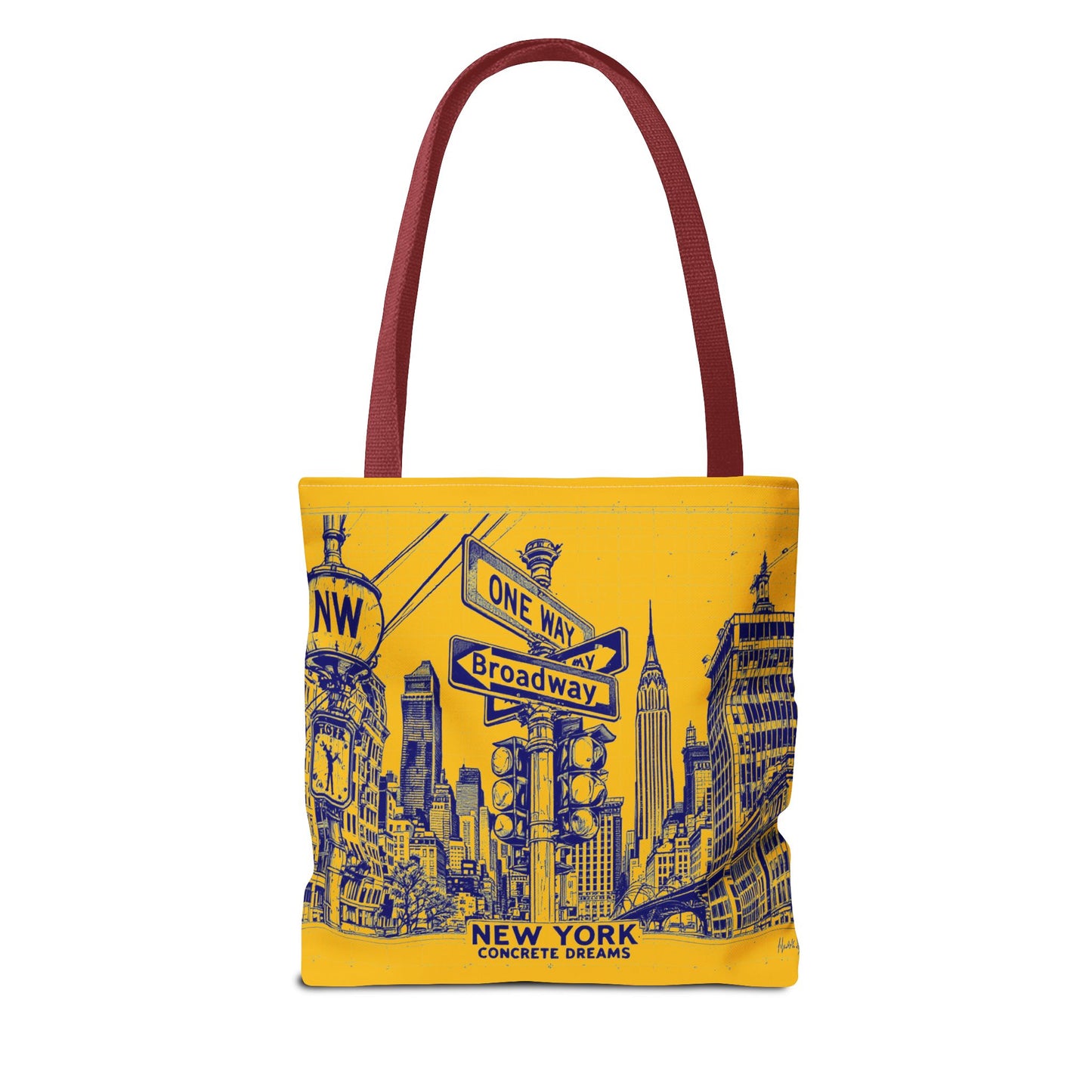 New York concrete dreams Tote Bag (AOP)