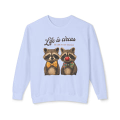 Korea -  Life is circus Unisex Lightweight Crewneck Sweatshirt  - StyleMZ