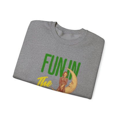 Fun in the crescent Unisex Heavy Blend™ Crewneck Sweatshirt - StyleMZ