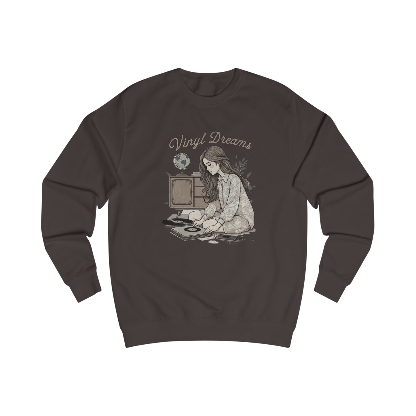 Vinyl Dreams Unisex Sweatshirt  - Korea  - StyleMZ