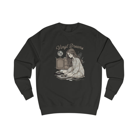 Vinyl Dreams Unisex Sweatshirt  - Korea  - StyleMZ