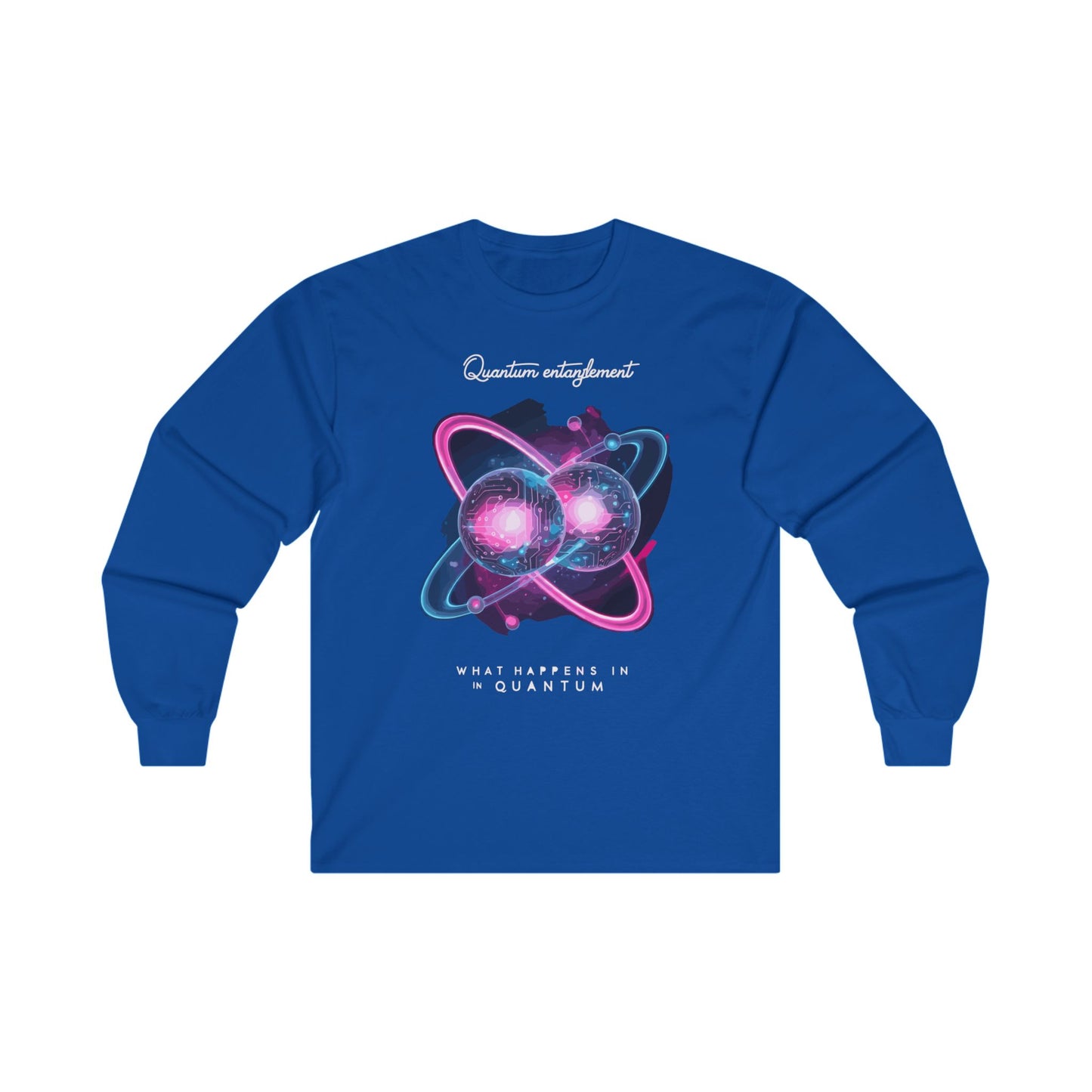 Quantum Entangled Unisex Ultra Cotton Long Sleeve Tee - StyleMZ