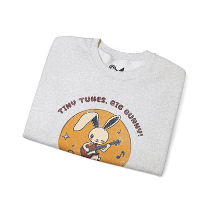 Tiny tunes big bunny! Unisex Heavy Blend™ Crewneck Sweatshirt - StyleMZ