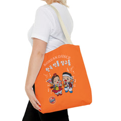 Korea -  Korean traditional drum dance Tote Bag (AOP)  - StyleMZ