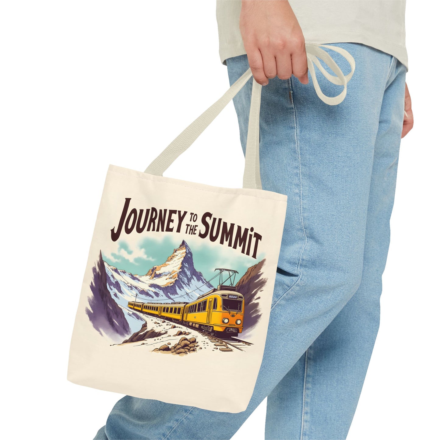 Journey to the summit Tote Bag (AOP) - StyleMZ