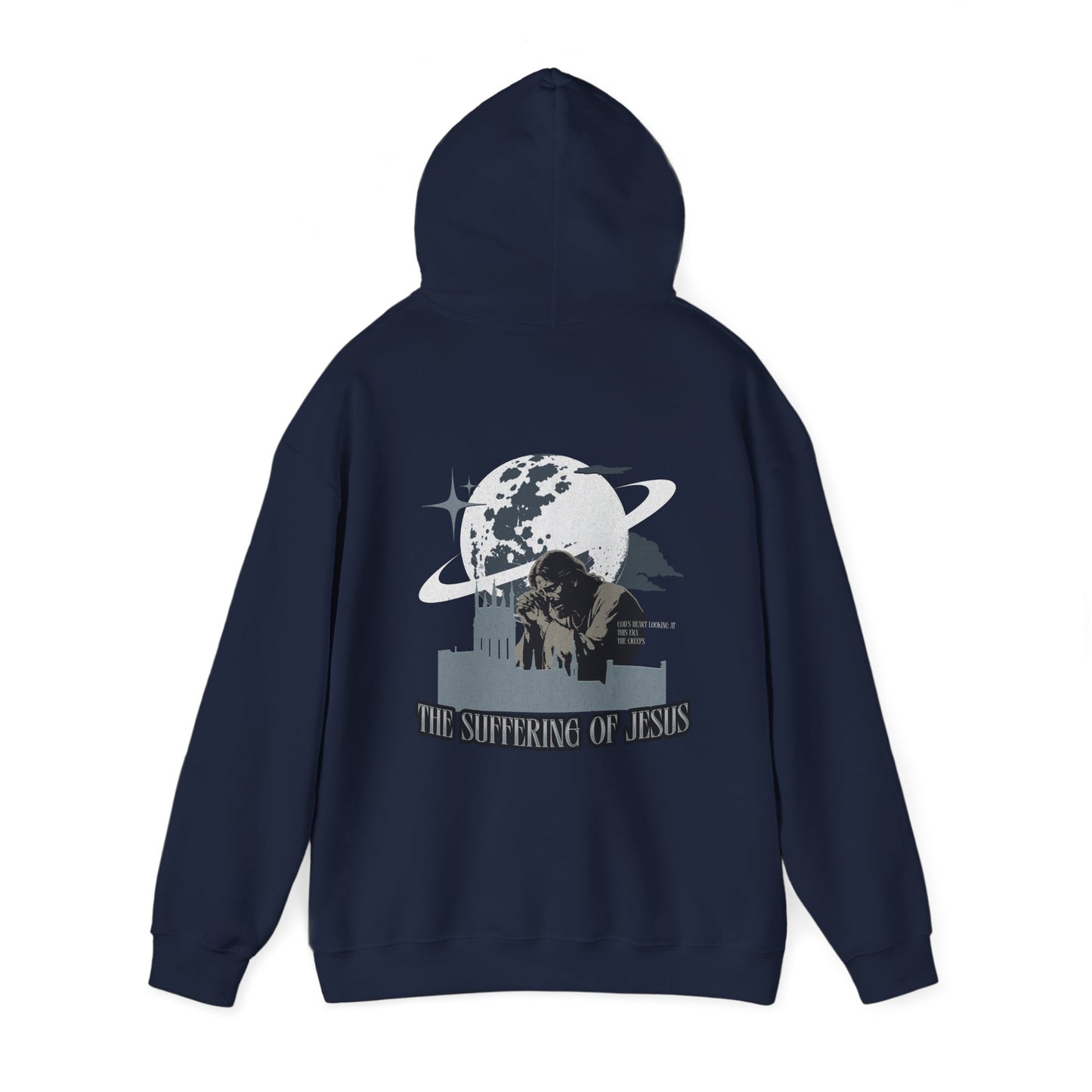 The suffering of Jesus Unisex Heavy Blend™ Hooded Sweatshirt - StyleMZ