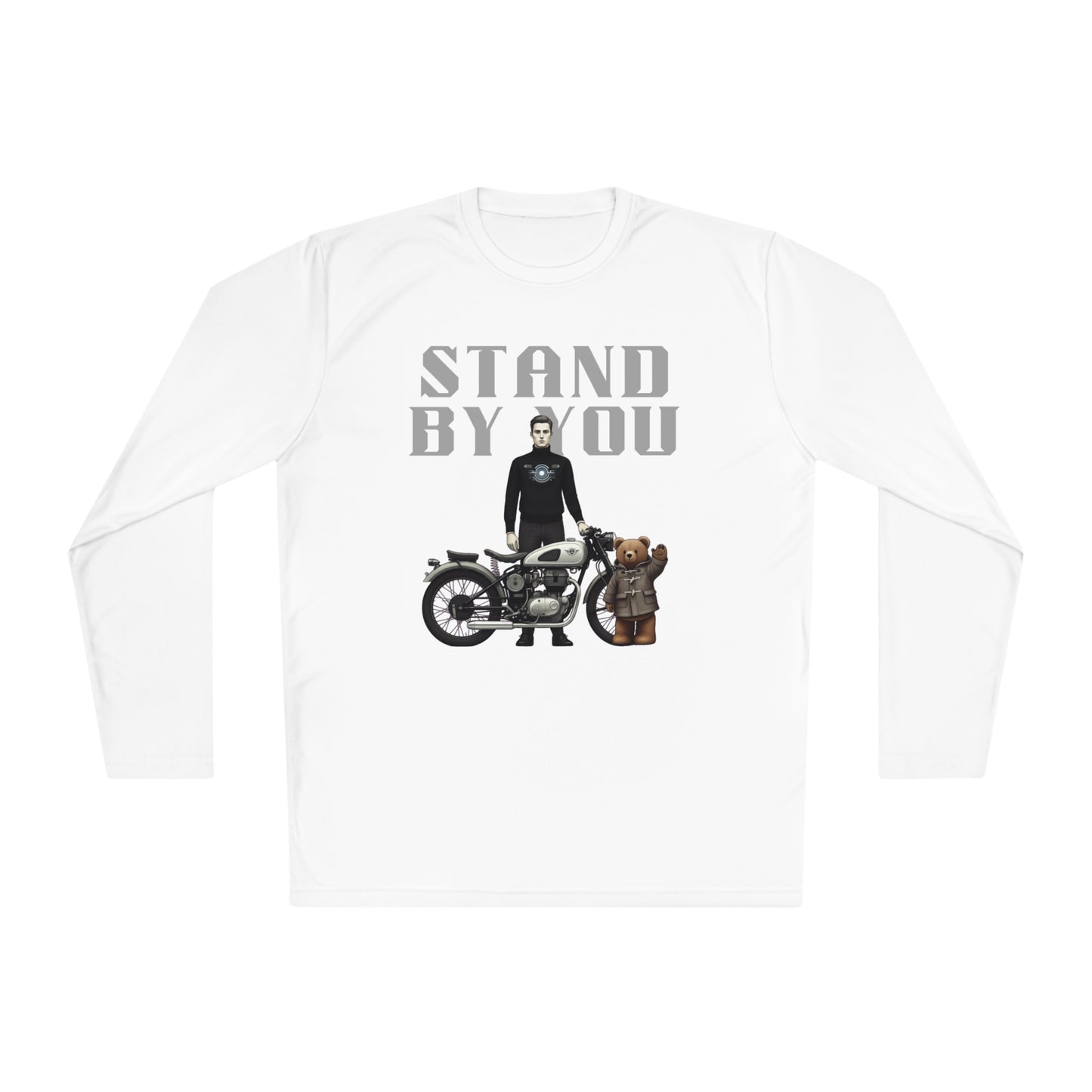 Korea -  Stand by you Unisex Lightweight Long Sleeve Tee  - StyleMZ