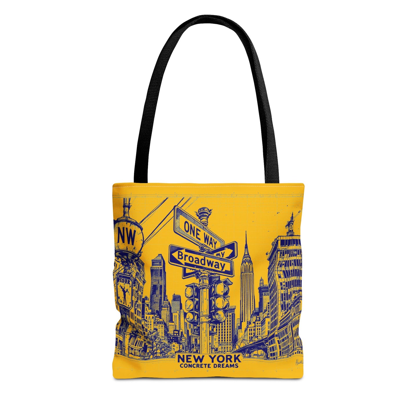 New York concrete dreams Tote Bag (AOP)