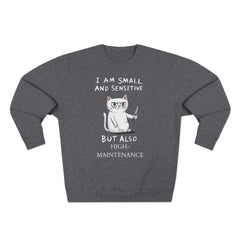 Korea -  I'm high- maintenance Unisex Crewneck Sweatshirt  - StyleMZ