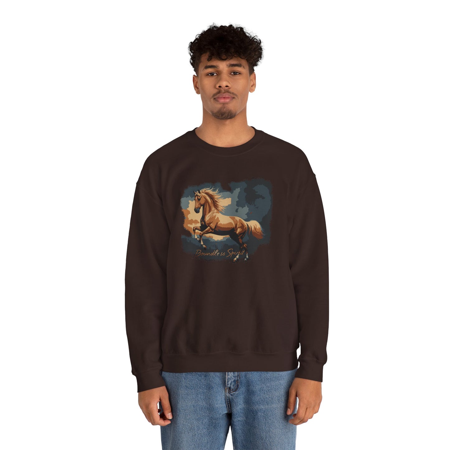 Boundless spirit Unisex Heavy Blend™ Crewneck Sweatshirt - StyleMZ