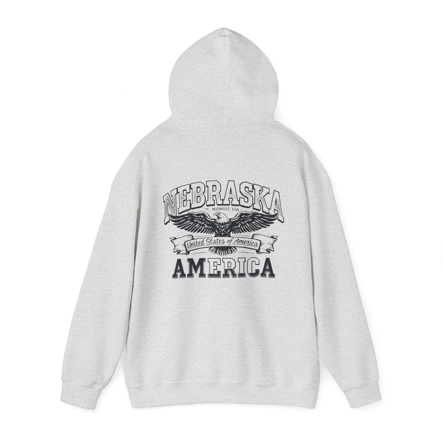 Nebraska Unisex Heavy Blend™ Hooded Sweatshirt - StyleMZ