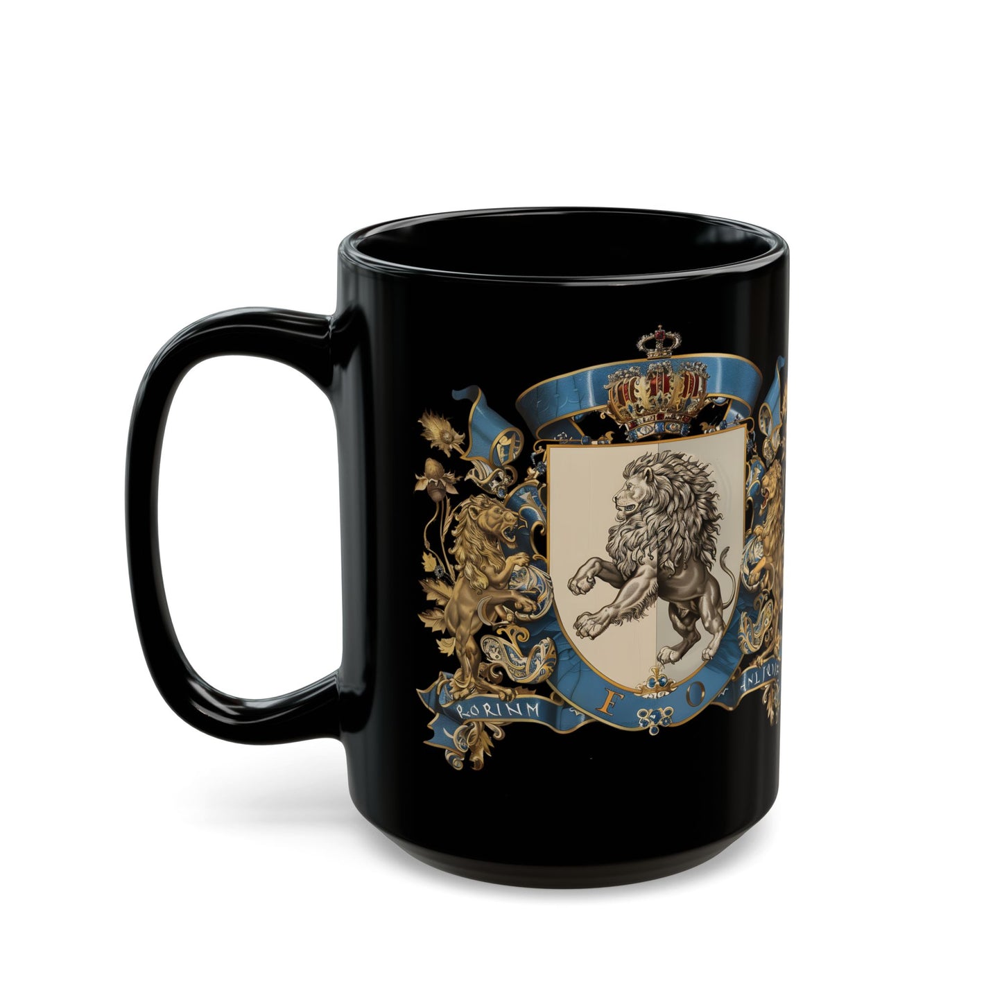 Royal heritage3 Black Mug (11oz, 15oz) - StyleMZ - Stylemz