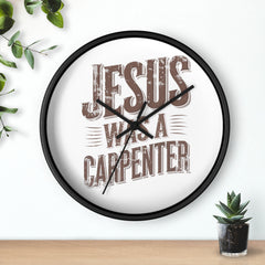 Jesus was a carpenter Wall Clock  - Korea  - StyleMZ