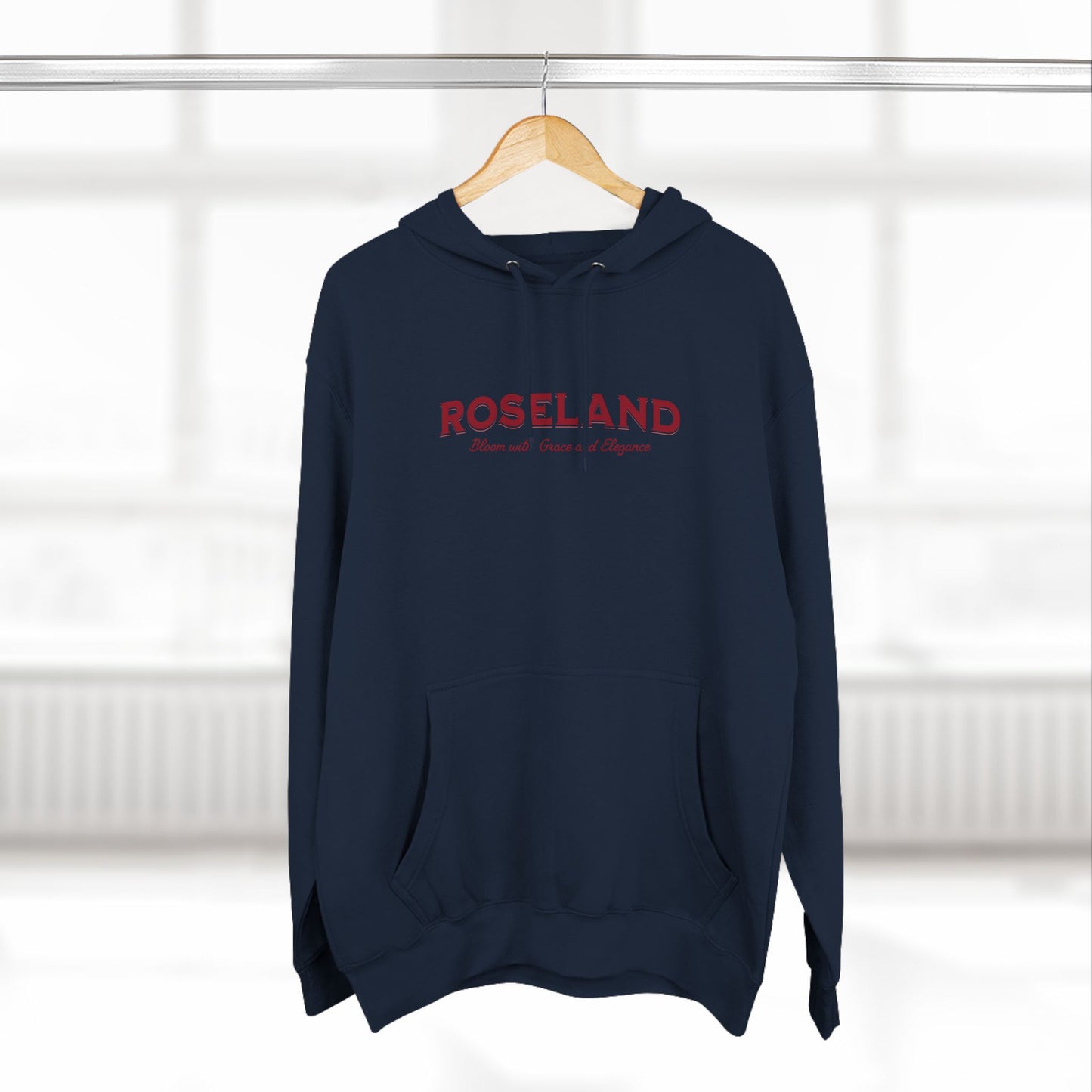 Roseland Three-Panel Fleece Hoodie - StyleMZ - Stylemz