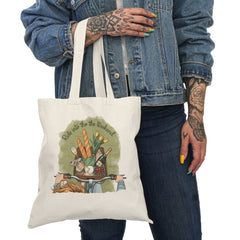 Ride into the weekend Natural Tote Bag  - Korea  - StyleMZ